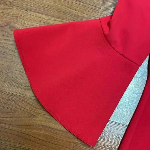 Jessica H Red Evening Dress, size 8 - Picture 3 of 8